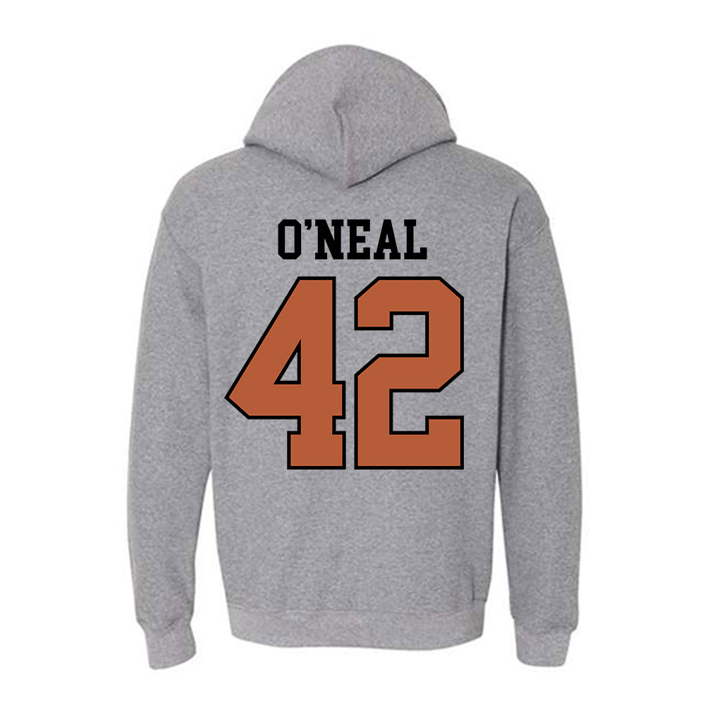Texas - NCAA Football : Trott O'Neal - Classic Shersey Hooded Sweatshirt-1