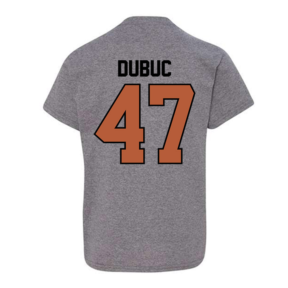 Texas - NCAA Football : Trey Dubuc - Classic Shersey Youth T-Shirt-1