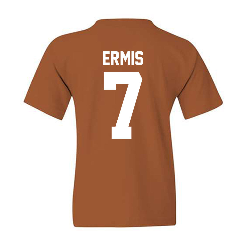 Texas - NCAA Baseball : Andrew Ermis - Sports Shersey Youth T-Shirt-1