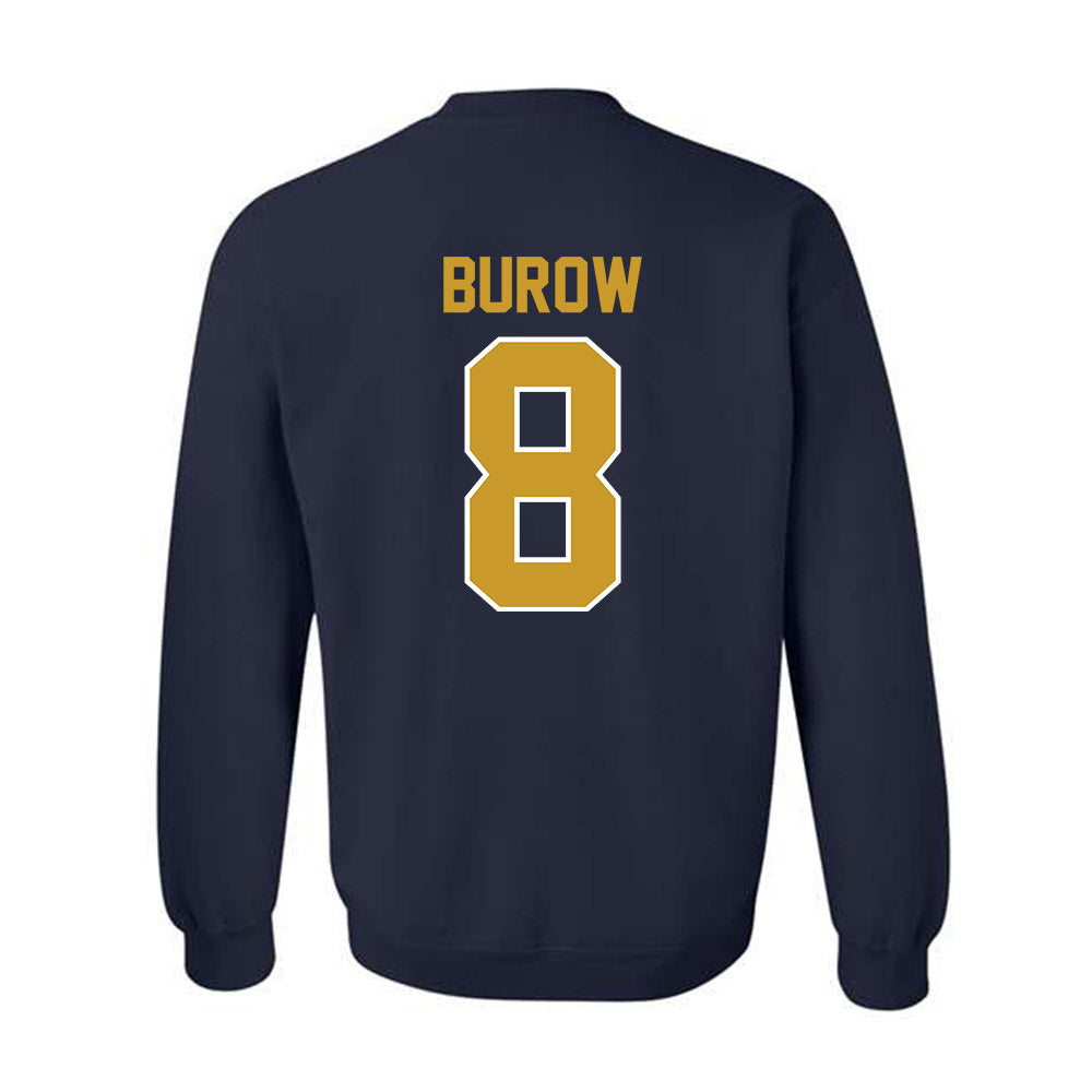 Notre Dame - NCAA Men's Basketball : Jacob Burow - Classic Shersey Crewneck Sweatshirt-1