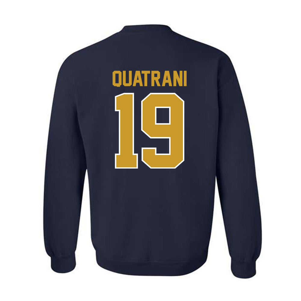 Notre Dame - NCAA Baseball : Mark Quatrani - Classic Shersey Crewneck Sweatshirt-1