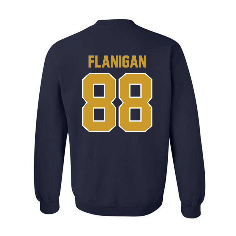 Notre Dame - NCAA Football : James Flanigan - Classic Shersey Crewneck Sweatshirt-1