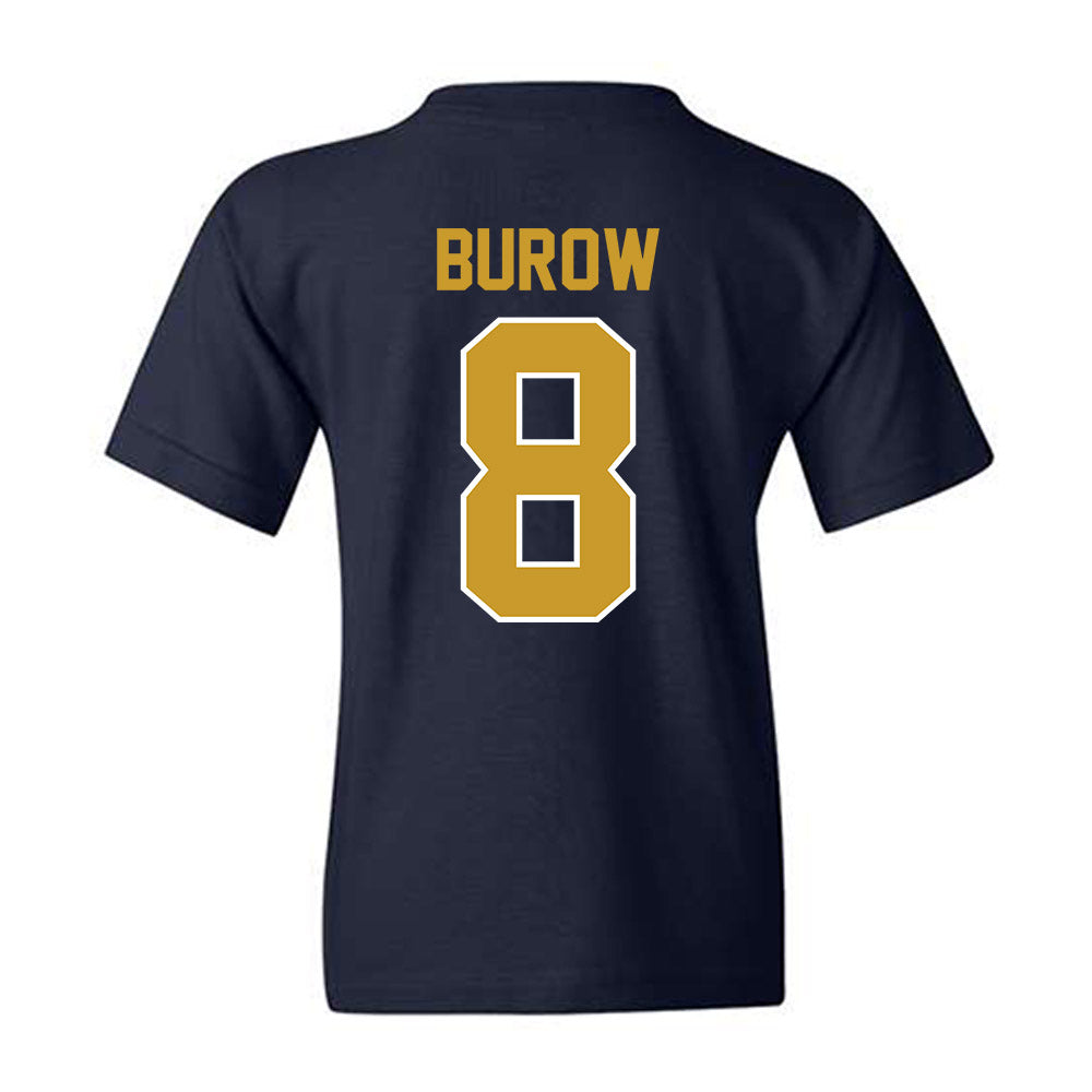 Notre Dame - NCAA Men's Basketball : Jacob Burow - Classic Shersey Youth T-Shirt-1