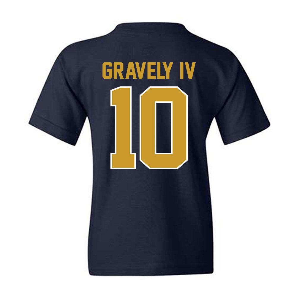 Notre Dame - NCAA Baseball : Warren Gravely IV - Classic Shersey Youth T-Shirt-1