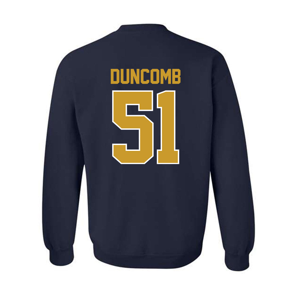 Notre Dame - NCAA Men's Basketball : Logan Duncomb - Classic Shersey Crewneck Sweatshirt-1