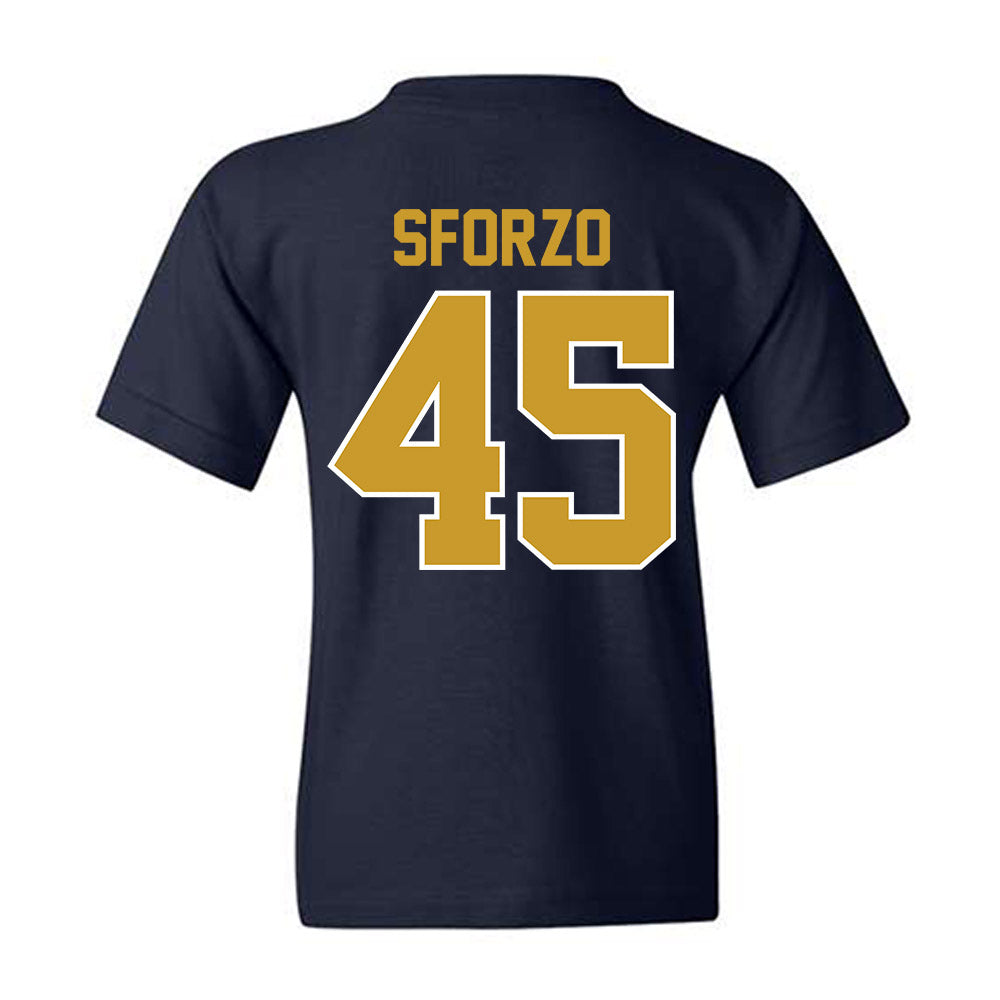 Notre Dame - NCAA Men's Lacrosse : Ryan Sforzo - Classic Shersey Youth T-Shirt-1