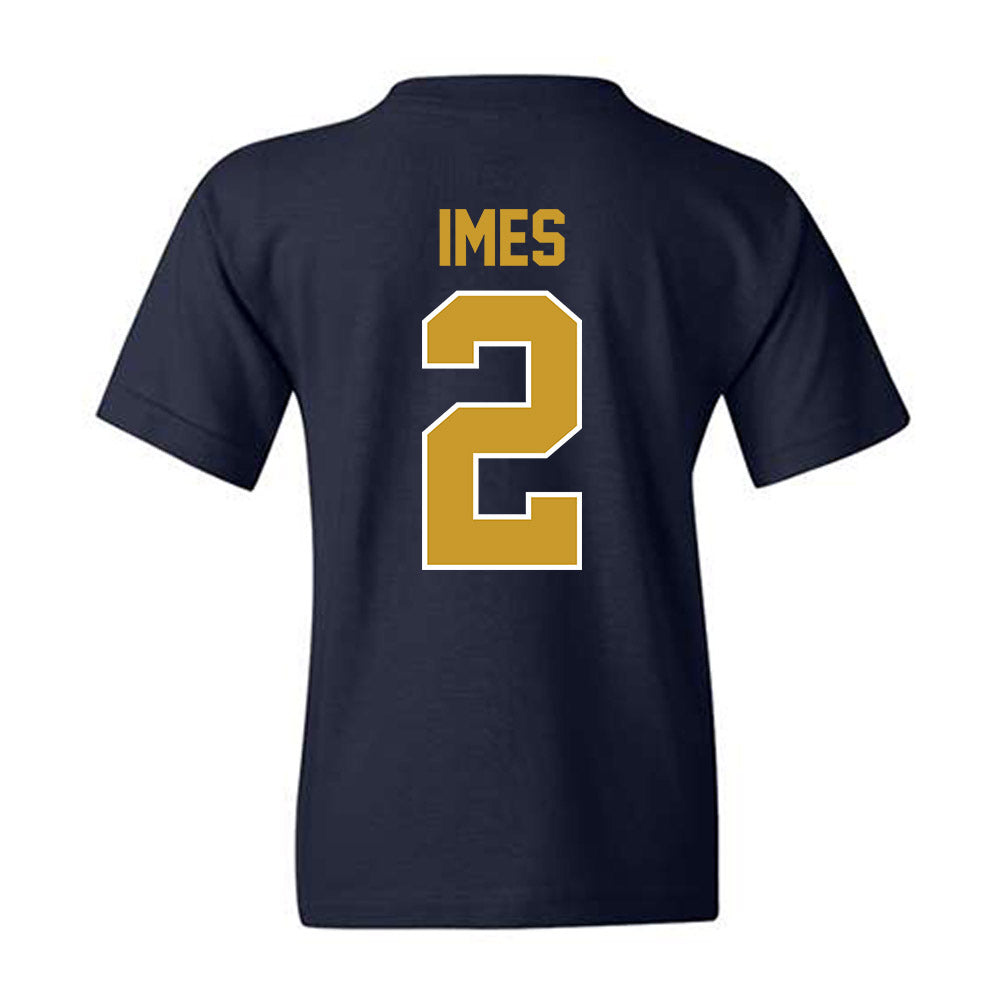 Notre Dame - NCAA Men's Basketball : Logan Imes - Classic Shersey Youth T-Shirt-1