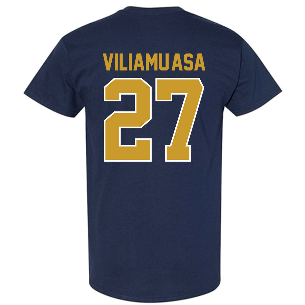 Notre Dame - NCAA Football : Kyngstonn Viliamu-Asa - Classic Shersey T-Shirt-1