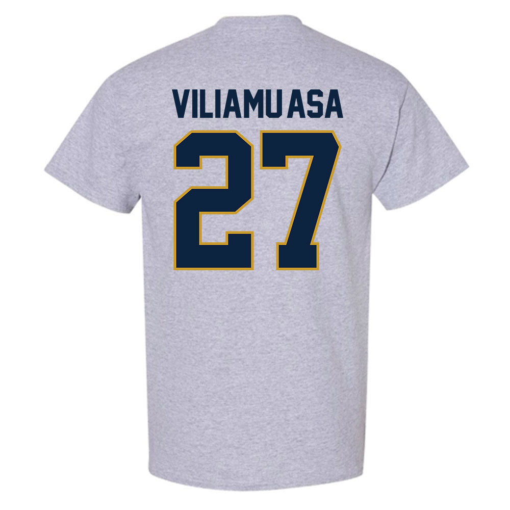Notre Dame - NCAA Football : Kyngstonn Viliamu-Asa - Classic Shersey T-Shirt-1