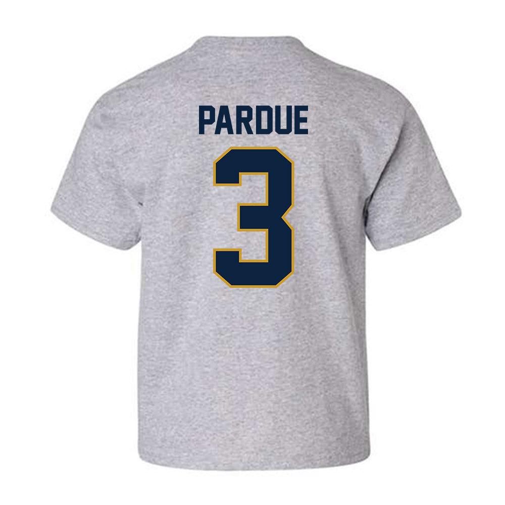 Notre Dame - NCAA Men's Ice Hockey : Charlie Pardue - Classic Shersey Youth T-Shirt-1