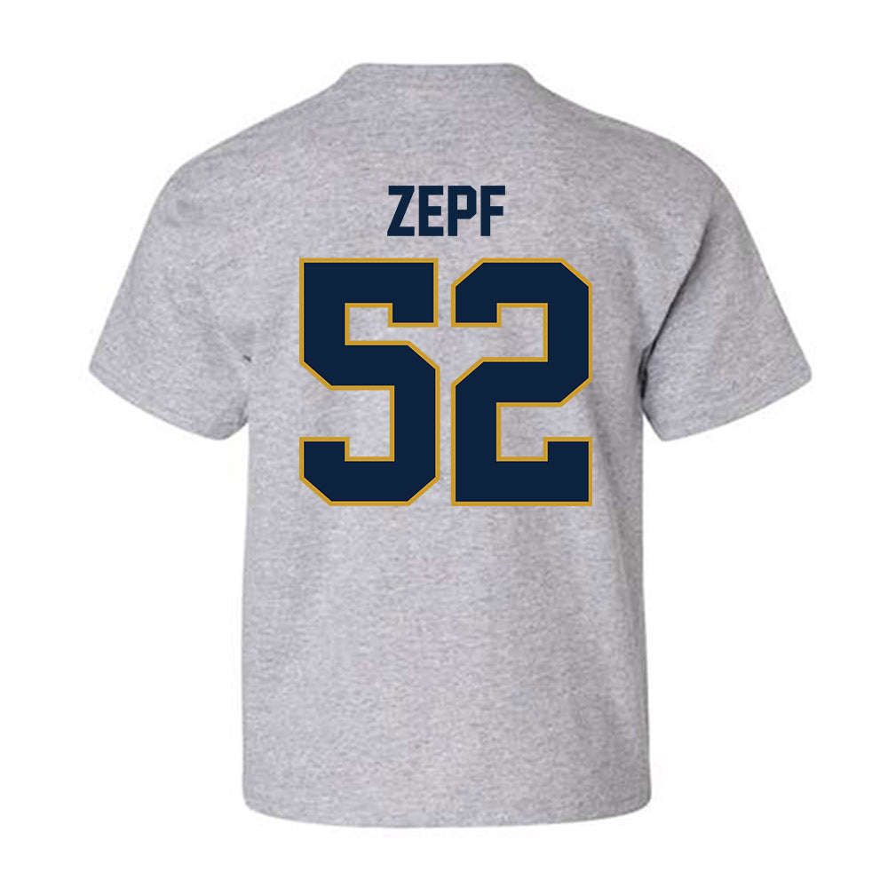 Notre Dame - NCAA Men's Lacrosse : Alex Zepf - Classic Shersey Youth T-Shirt-1