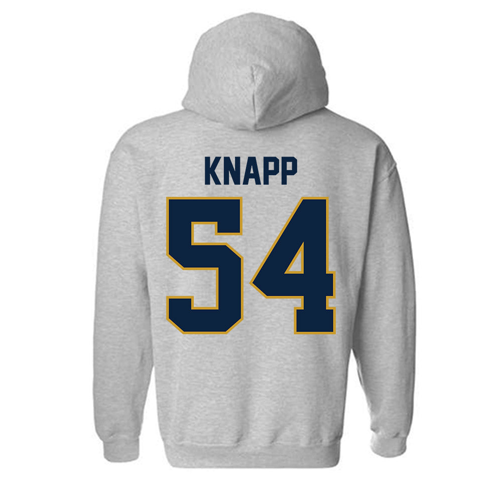 Notre Dame - NCAA Football : Anthonie Knapp - Classic Shersey Hooded Sweatshirt-3