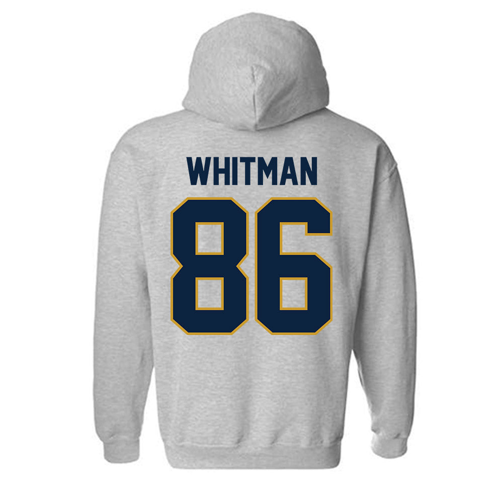Notre Dame - NCAA Football : Alex Whitman - Classic Shersey Hooded Sweatshirt-3