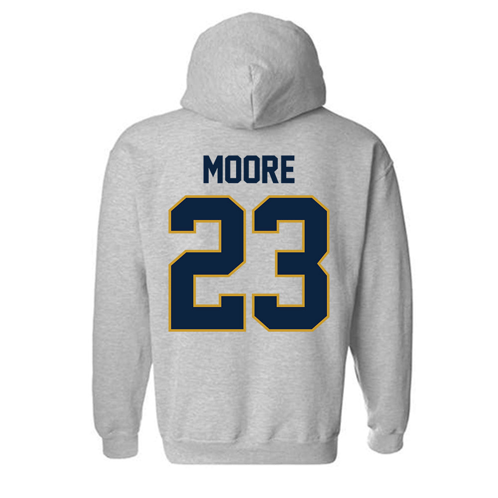 Notre Dame - NCAA Women's Basketball : Iyana Moore - Classic Shersey Hooded Sweatshirt-3