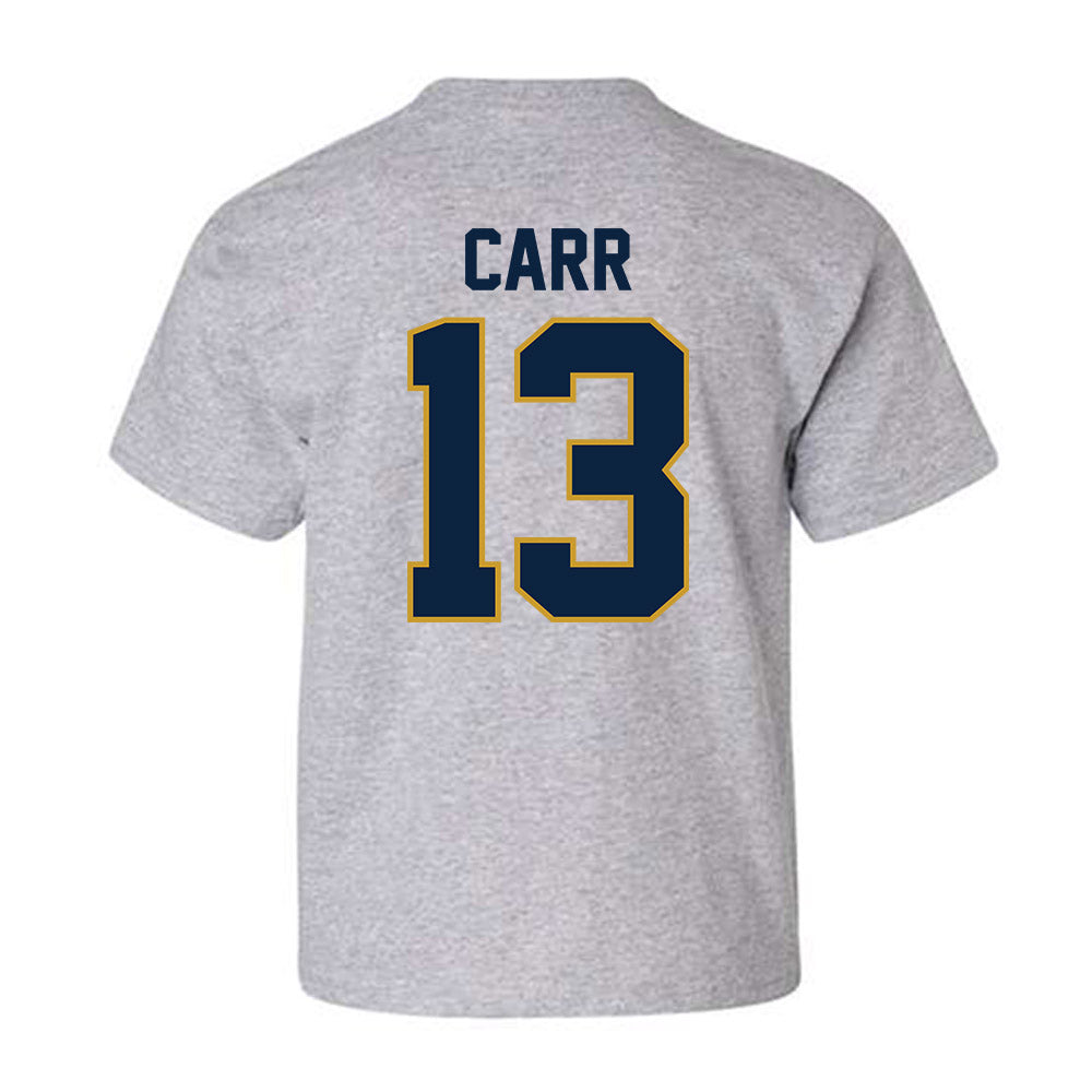 Notre Dame - NCAA Football : CJ Carr - Classic Shersey Youth T-Shirt-1