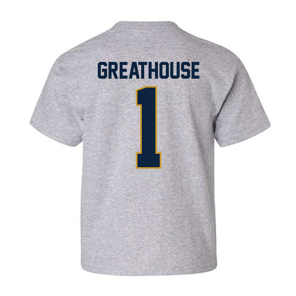 Notre Dame - NCAA Football : Jaden Greathouse - Classic Shersey Youth T-Shirt-1