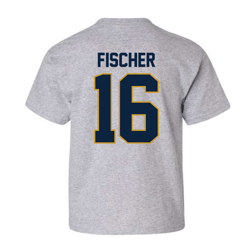 Notre Dame - NCAA Men's Ice Hockey : Paul Fischer - Classic Shersey Youth T-Shirt