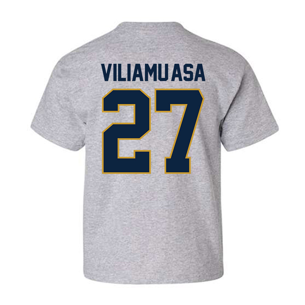 Notre Dame - NCAA Football : Kyngstonn Viliamu-Asa - Classic Shersey Youth T-Shirt-1