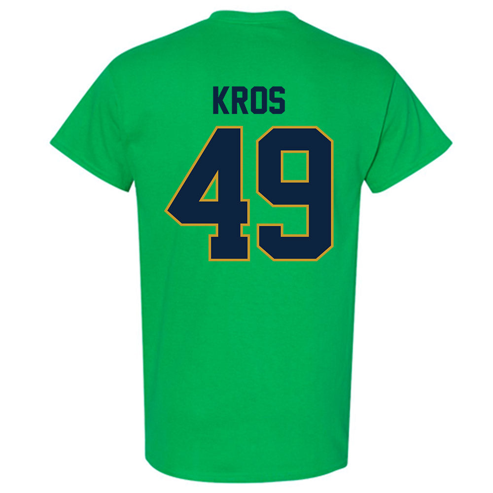 Notre Dame - NCAA Football : Andrew Kros - Classic Shersey T-Shirt-1