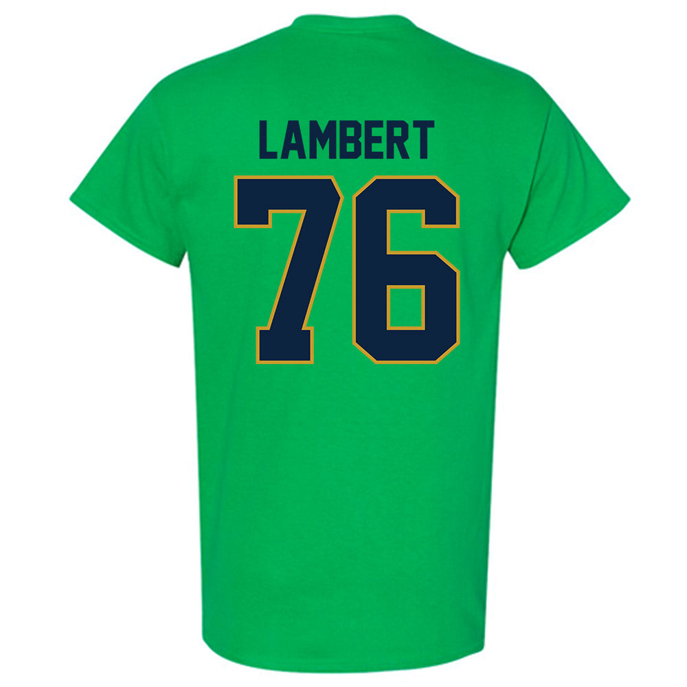 Notre Dame - NCAA Football : Guerby Lambert - Classic Shersey T-Shirt-1