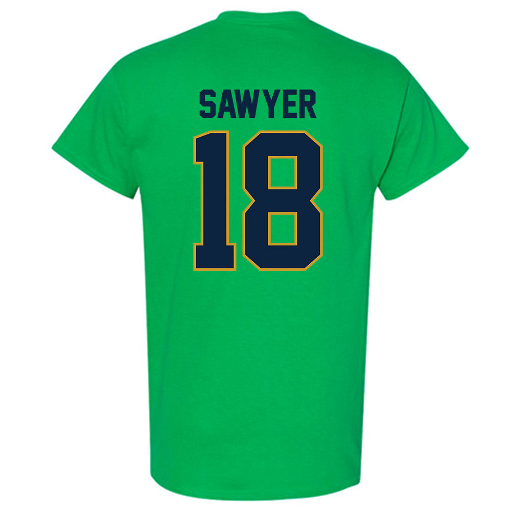 Notre Dame - NCAA Men's Soccer : Thaddeus Sawyer - Classic Shersey T-Shirt-1