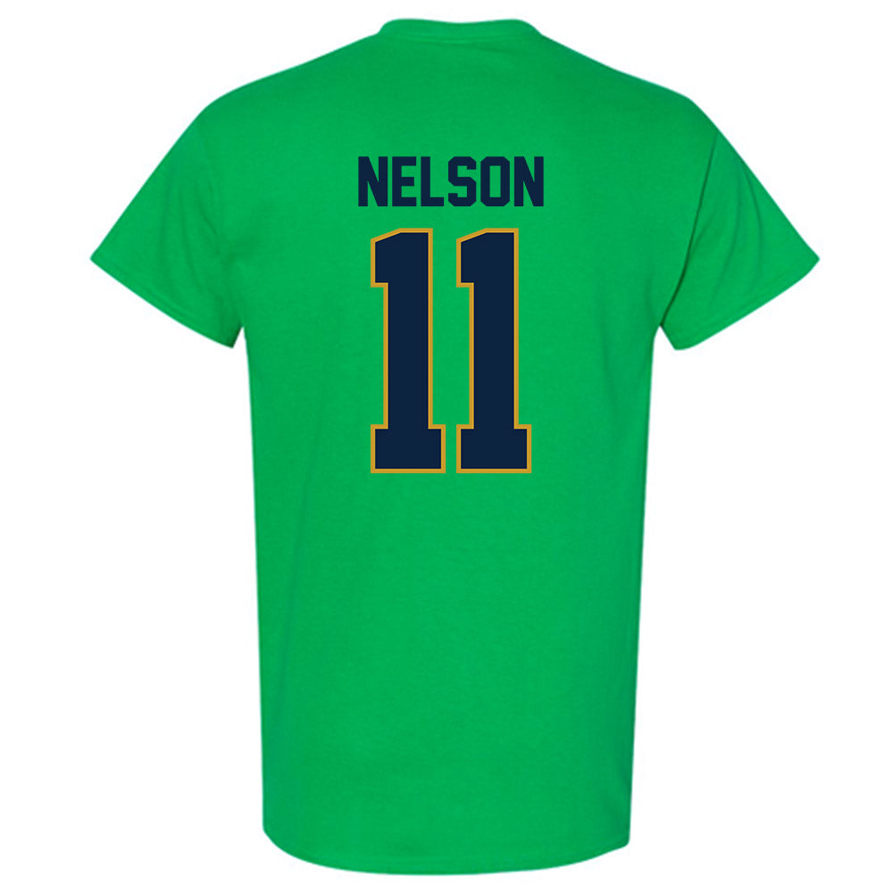 Notre Dame - NCAA Men's Ice Hockey : Danny Nelson - Classic Shersey T-Shirt-1