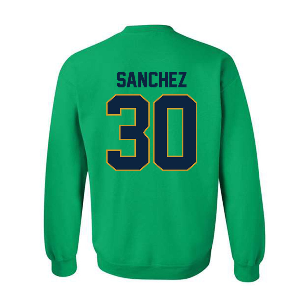 Notre Dame - NCAA Women's Basketball : Gisela Sanchez - Classic Shersey Crewneck Sweatshirt-1