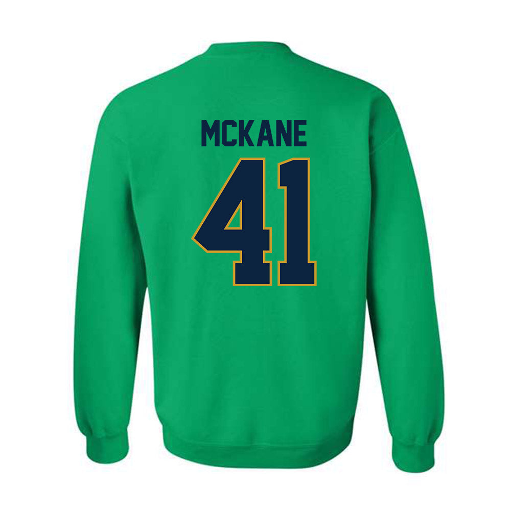 Notre Dame - NCAA Men's Lacrosse : Matthew McKane - Classic Shersey Crewneck Sweatshirt-1