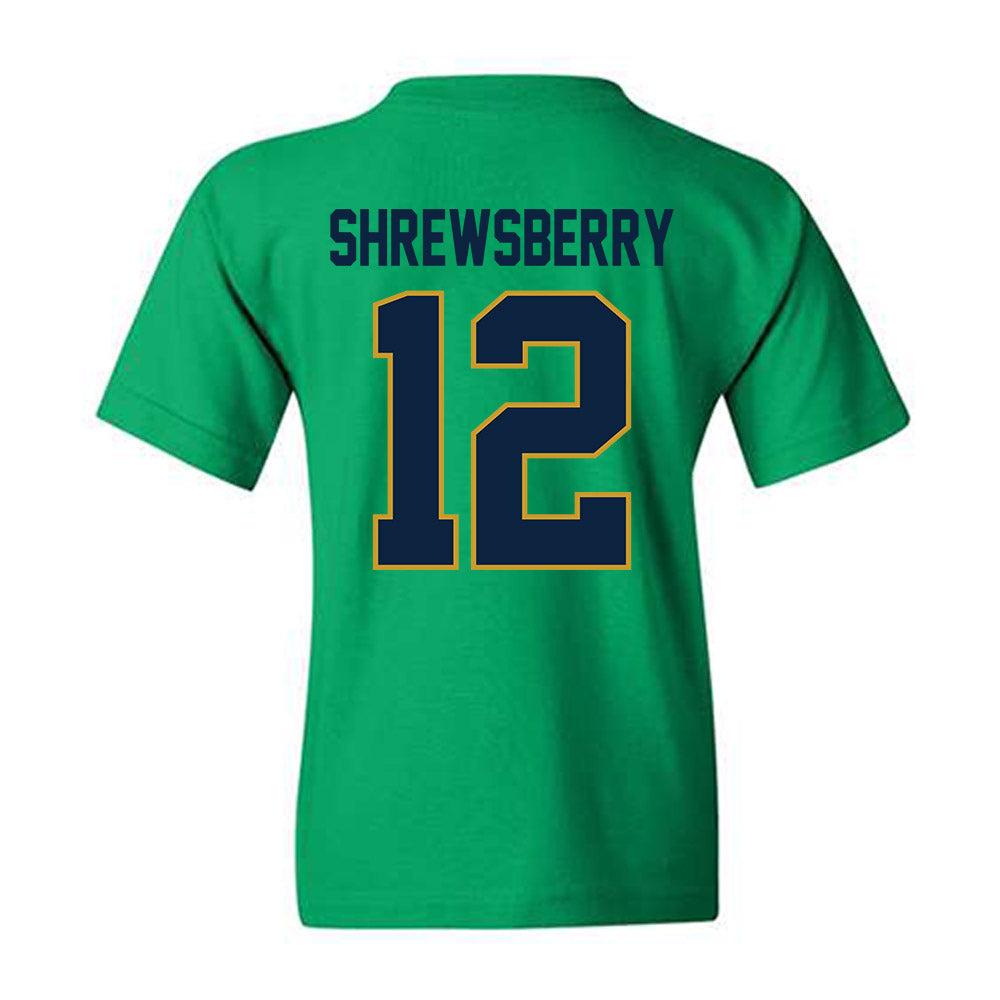 Notre Dame - NCAA Men's Basketball : Nick Shrewsberry - Classic Shersey Youth T-Shirt-1