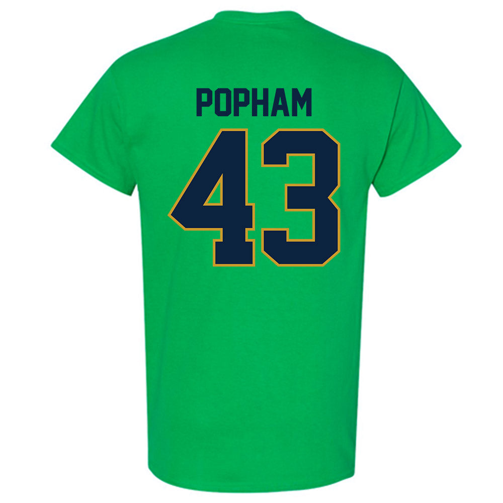 Notre Dame - NCAA Men's Lacrosse : Bo Popham - Classic Shersey T-Shirt-1