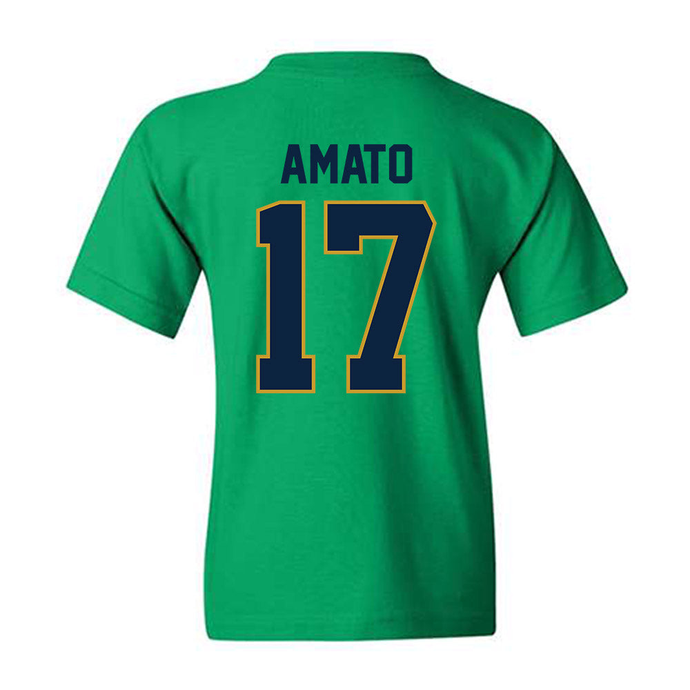 Notre Dame - NCAA Women's Lacrosse : Ellie Amato - Classic Shersey Youth T-Shirt-1
