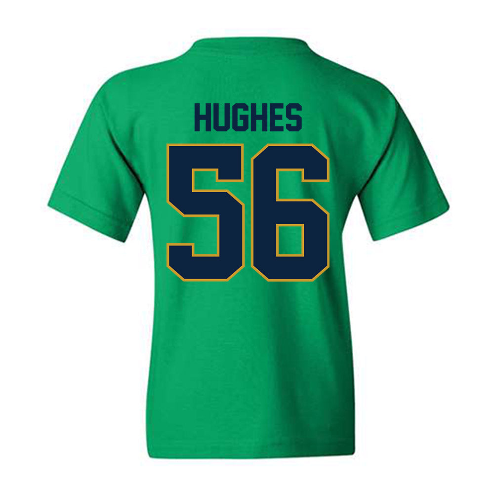 Notre Dame - NCAA Football : Elijah Hughes - Classic Shersey Youth T-Shirt-1