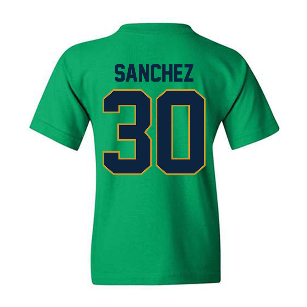Notre Dame - NCAA Women's Basketball : Gisela Sanchez - Classic Shersey Youth T-Shirt-1