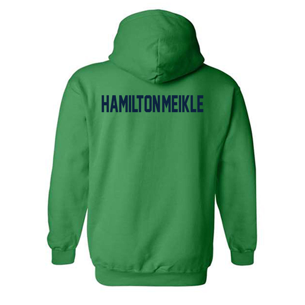 Notre Dame - NCAA Men's Fencing : Jonathan Hamilton-Meikle - Classic Shersey Hooded Sweatshirt-1
