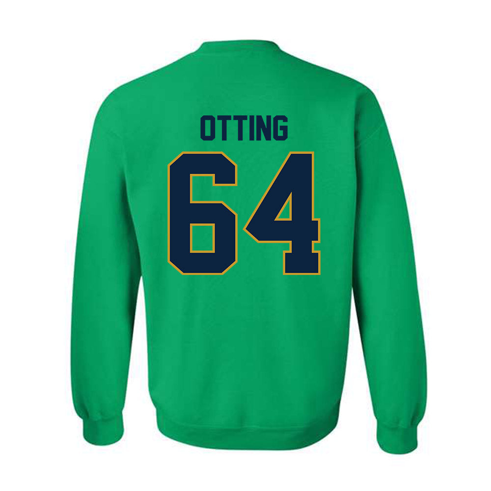 Notre Dame - NCAA Football : Joe Otting - Classic Shersey Crewneck Sweatshirt-1