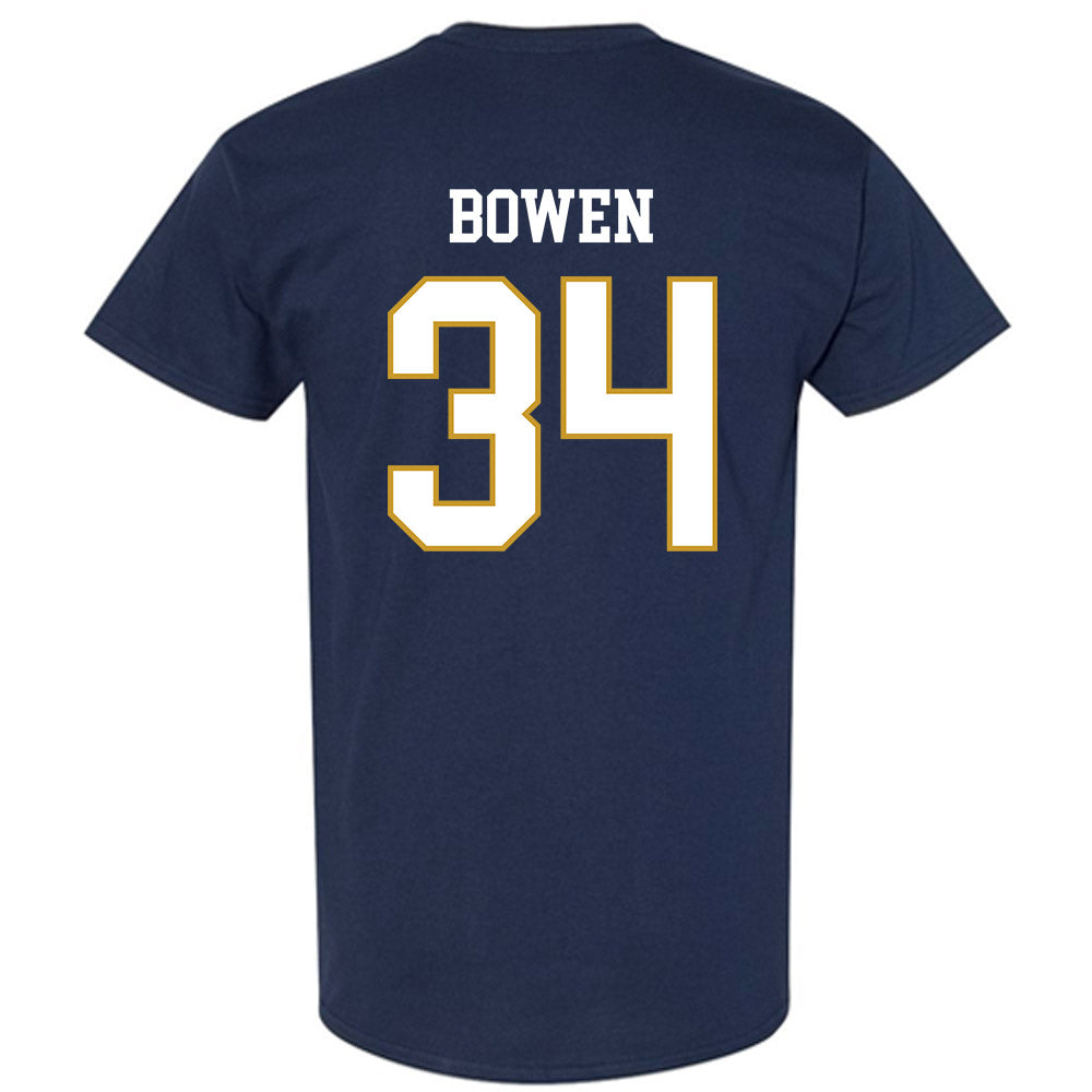 Notre Dame - NCAA Football : Drayk Bowen - Classic Fashion Shersey T-Shirt-1