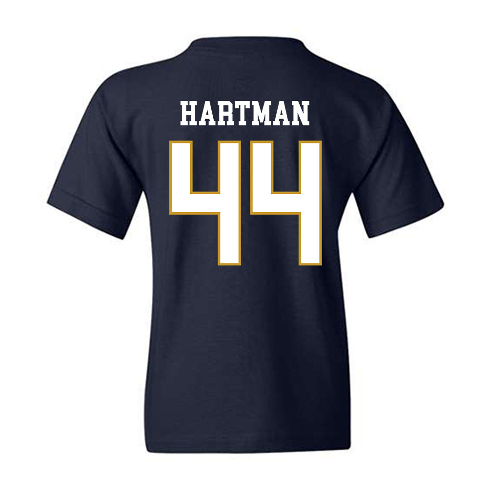 Notre Dame - NCAA Baseball : Trent Hartman - Classic Fashion Shersey Youth T-Shirt-1