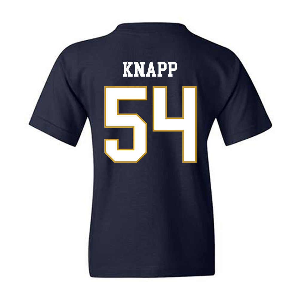Notre Dame - NCAA Football : Anthonie Knapp - Classic Fashion Shersey Youth T-Shirt-1