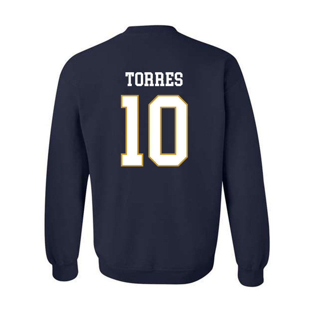 Notre Dame - NCAA Softball : Jillian Torres - Classic Fashion Shersey Crewneck Sweatshirt-1