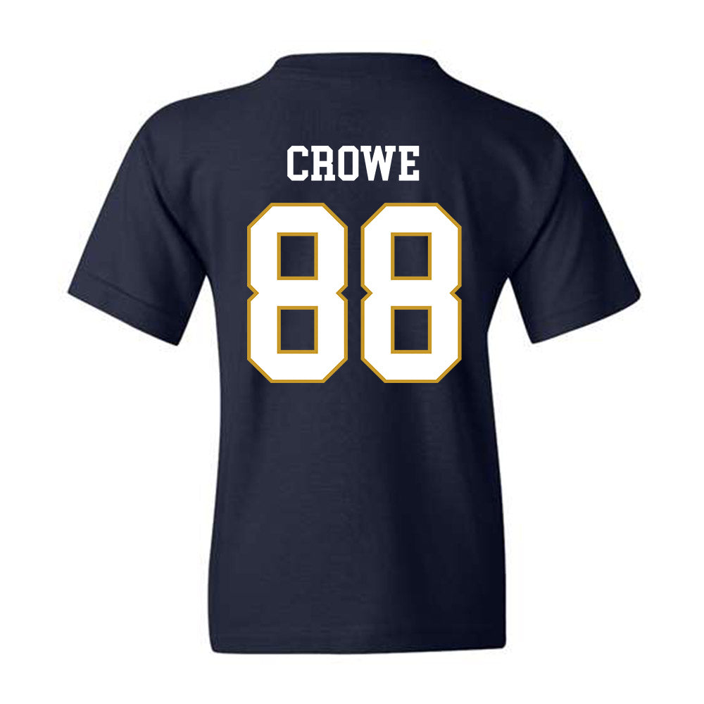 Notre Dame - NCAA Men's Lacrosse : Luke Crowe - Classic Fashion Shersey Youth T-Shirt