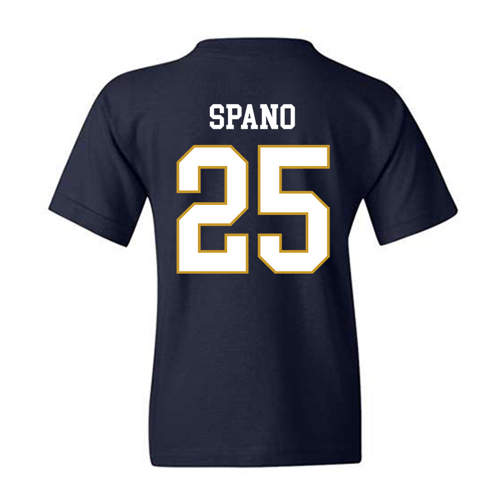 Notre Dame - NCAA Men's Lacrosse : Tyler Spano - Classic Fashion Shersey Youth T-Shirt-1