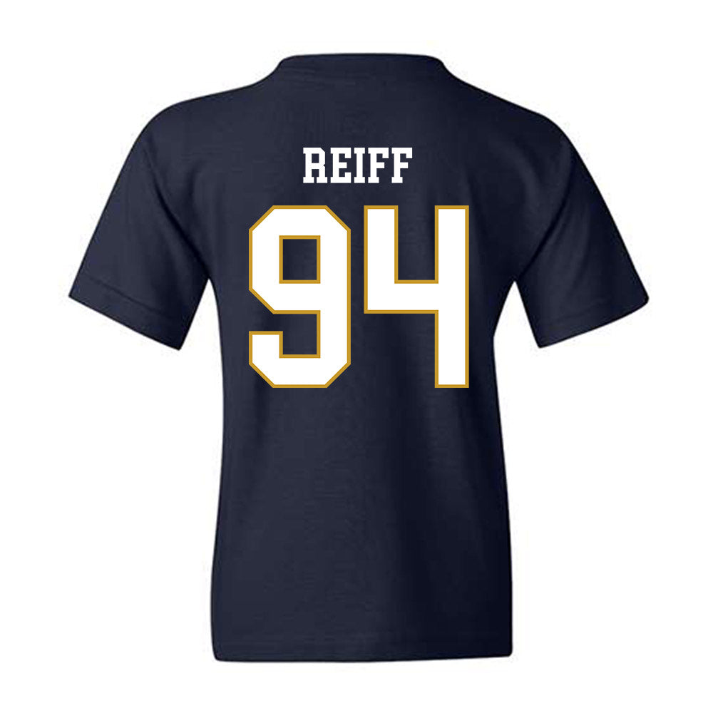 Notre Dame - NCAA Football : Joe Reiff - Classic Fashion Shersey Youth T-Shirt-1