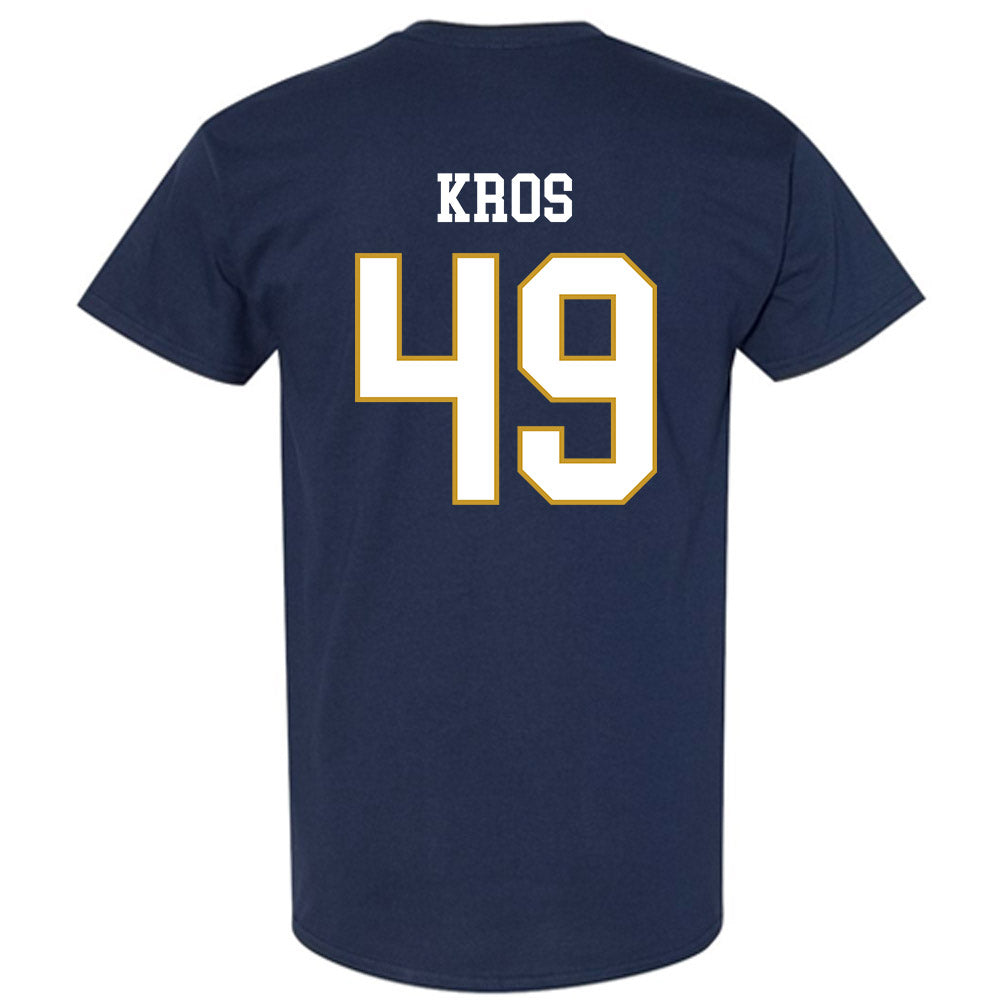 Notre Dame - NCAA Football : Andrew Kros - Classic Fashion Shersey T-Shirt-1