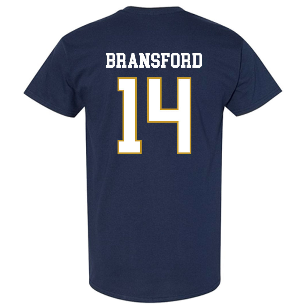 Notre Dame - NCAA Women's Basketball : Kk Bransford - Classic Fashion Shersey T-Shirt-1