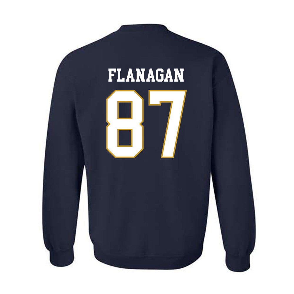 Notre Dame - NCAA Football : Cooper Flanagan - Classic Fashion Shersey Crewneck Sweatshirt-1