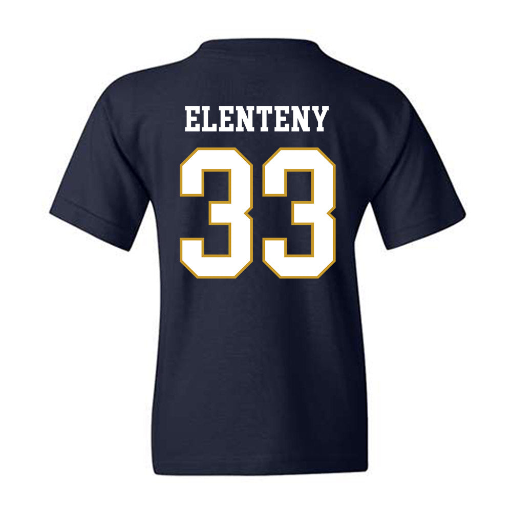 Notre Dame - NCAA Baseball : Connor Elenteny - Classic Fashion Shersey Youth T-Shirt-1