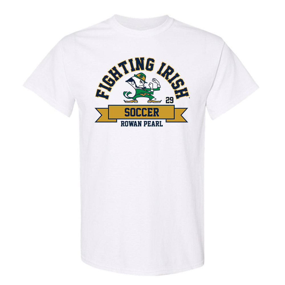 Notre Dame - NCAA Women's Soccer : Rowan Pearl - Classic Fashion Shersey T-Shirt-0
