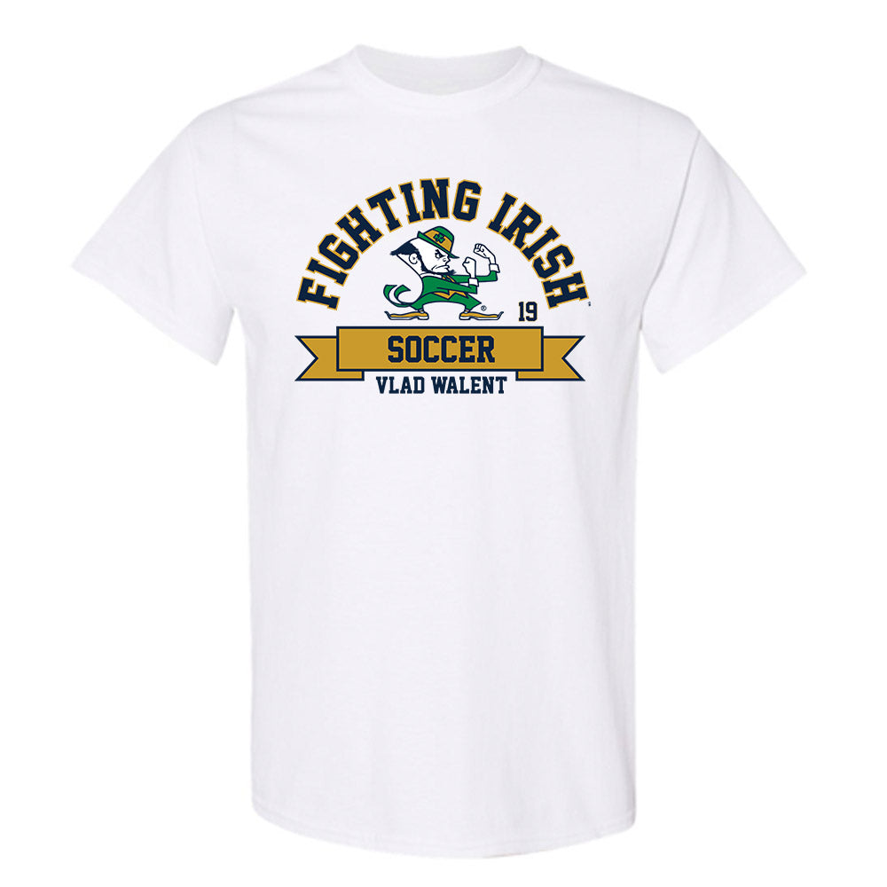 Notre Dame - NCAA Men's Soccer : Vlad Walent - Classic Fashion Shersey T-Shirt-0