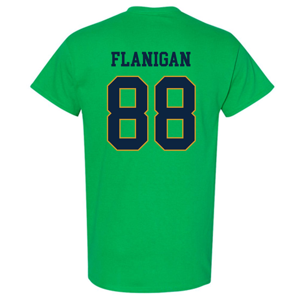 Notre Dame - NCAA Football : James Flanigan - Classic Fashion Shersey T-Shirt-1