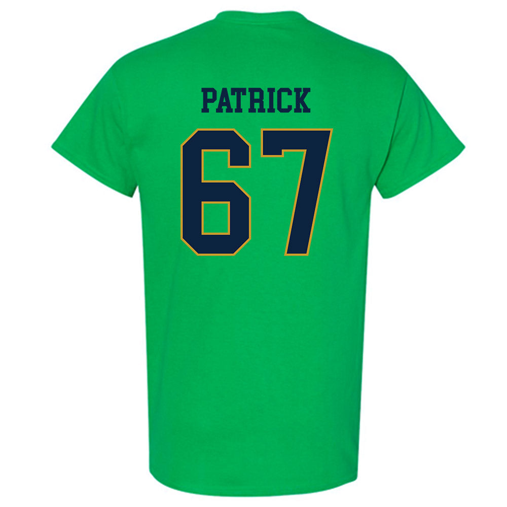 Notre Dame - NCAA Football : Gregory Patrick - Classic Fashion Shersey T-Shirt-1